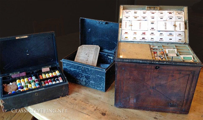 The three original chests, back together...