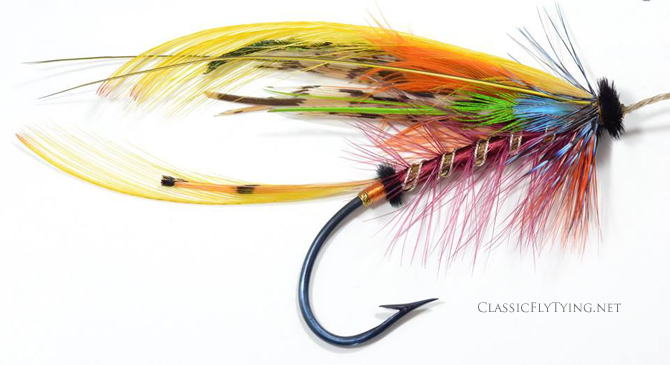 Blackers 1843 Shannon No. 9, tied by Alberto Calzolari...